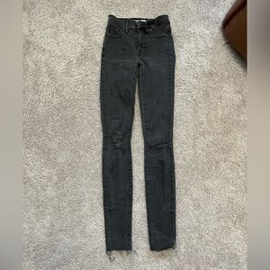 Madewell High Rise Skinny Jeans